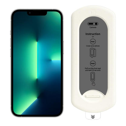 For iPhone 13 Pro Max / 14 Plus Easy Install Box Dust-Free Privacy Tempered Glass Film by bashfashion