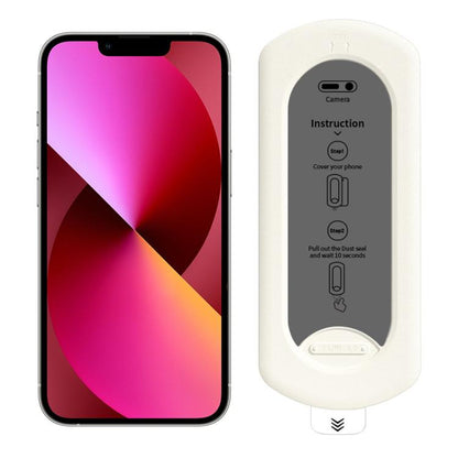 For iPhone 13 / 13 Pro / 14 Easy Install Box Dust-Free Privacy Tempered Glass Film by bashfashion