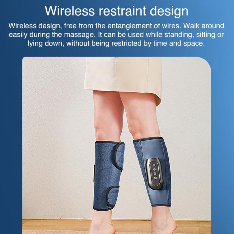 WG-JB-701 Home Portable Airbag Heating Leg Massager, Style:Basic Version Single by bashfashion