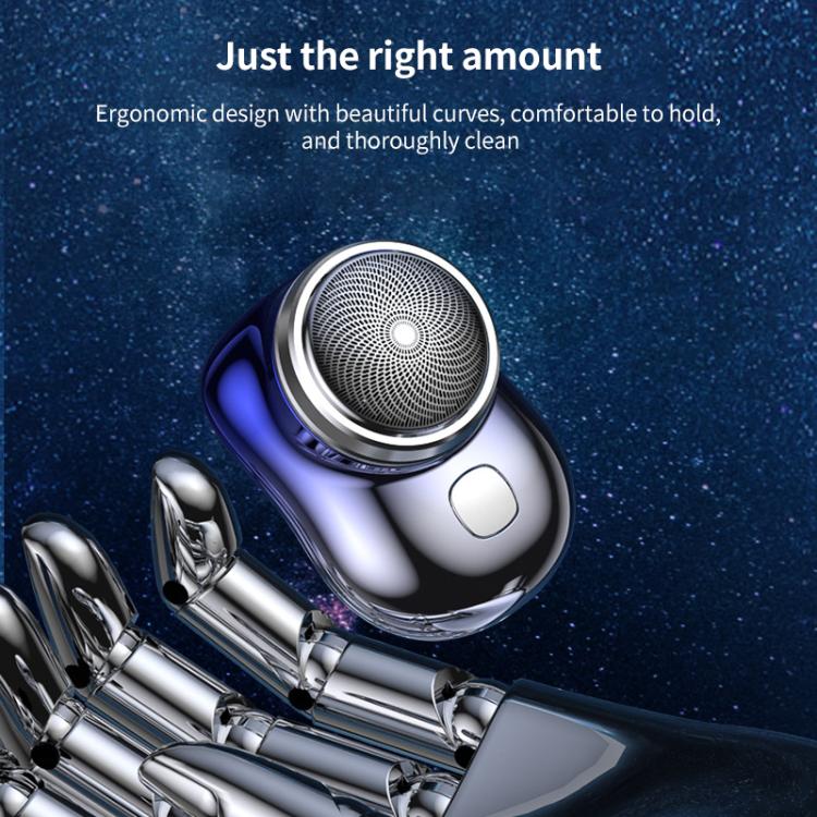 WG-P10X Portable Rechargeable LED Digital Display Electric Shaver(Green) by bashfashion