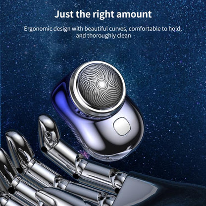 WG-P10X Portable Rechargeable LED Digital Display Electric Shaver(Green) by bashfashion