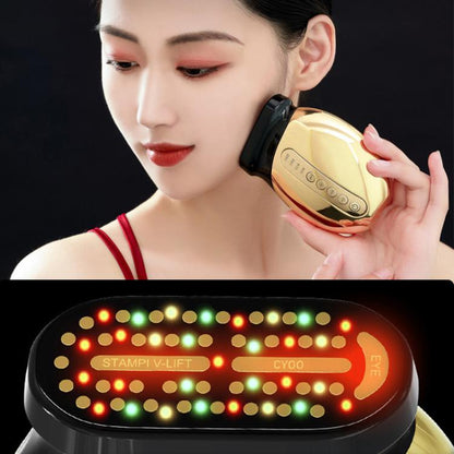 WG-CY00-6 38-pole Large Iron Style RF Skin Rejuvenation Beauty Instrument(Gold) by bashfashion