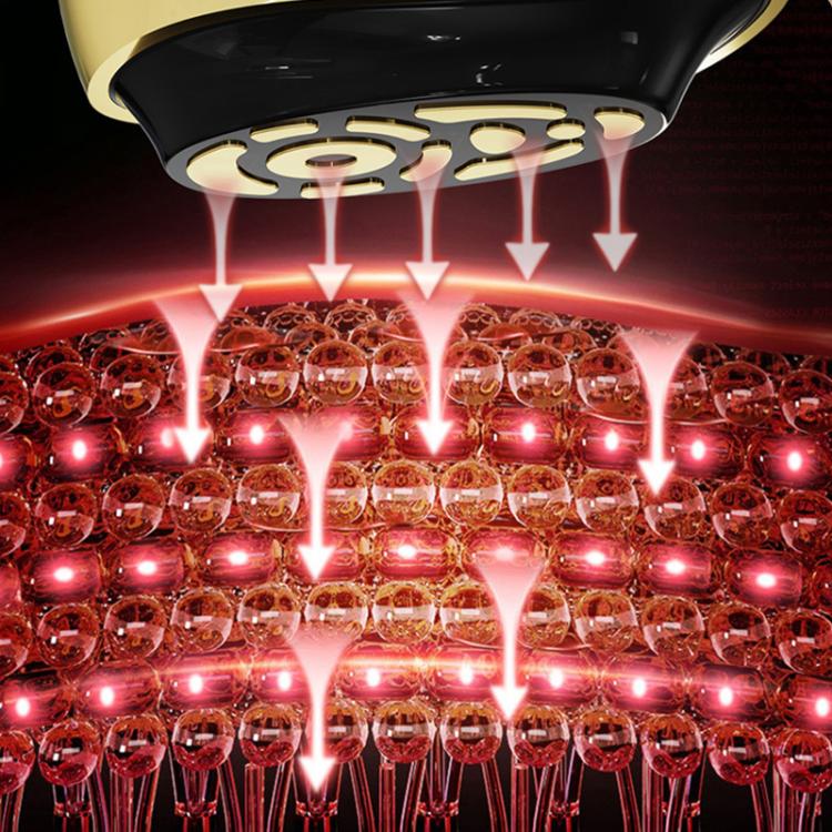 WG-CY00-7 12-pole Large Iron Style RF Skin Rejuvenation Beauty Instrument(Gold) by bashfashion