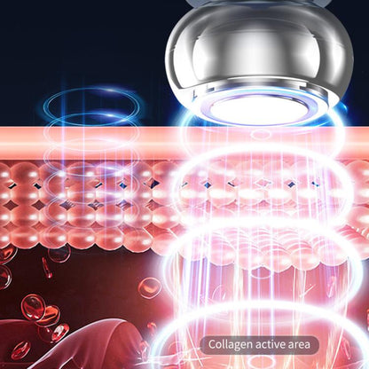 WG-XYX-018 Colorful RF Beauty Instrument Face Neck Lifting Essence Introducer(Gradient Color) by bashfashion