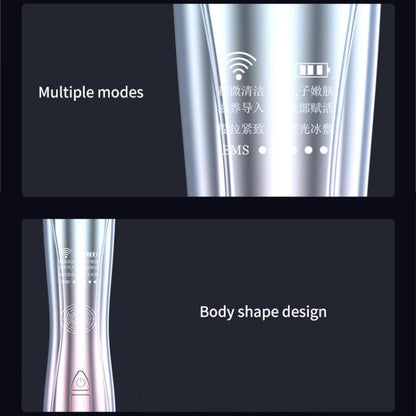 WG-XYX-018 Colorful RF Beauty Instrument Face Neck Lifting Essence Introducer(Gradient Color) by bashfashion