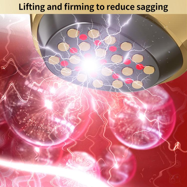 WG-SP-MS1135 EMS Collagen Cannon Essence Introducer Photon Skin Rejuvenation RF Beauty Device(Gold) by bashfashion