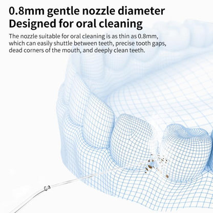 FY-B301 Portable Folding Smart Water Flosser, 120ml Water Tank(Black) by bashfashion