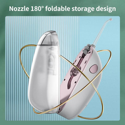 FY-B301 Portable Folding Smart Water Flosser, 120ml Water Tank(Silver) by bashfashion