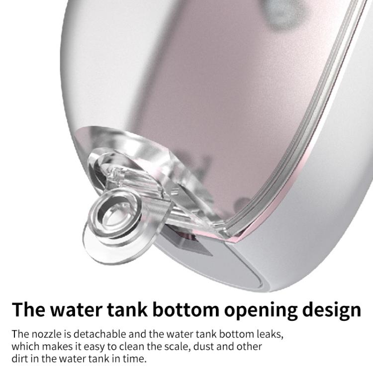 FY-B301 Portable Folding Smart Water Flosser, 120ml Water Tank(Silver) by bashfashion