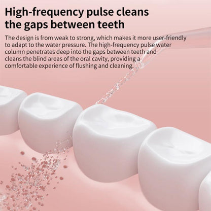 FY-B302 Smart Oral Teeth Irrigator Portable Retractable Electric Water Flosser, 200ml Water Tank(Blue) by bashfashion