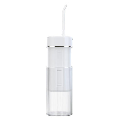 WF-B309 Retractable Electric Water Flosser Portable Oral Irrigator, 190ml Water Tank(White) by bashfashion
