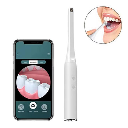 FY-B800 Visual Oral Observation Instrument Wireless WiFi HD Oral Endoscope(White) by bashfashion
