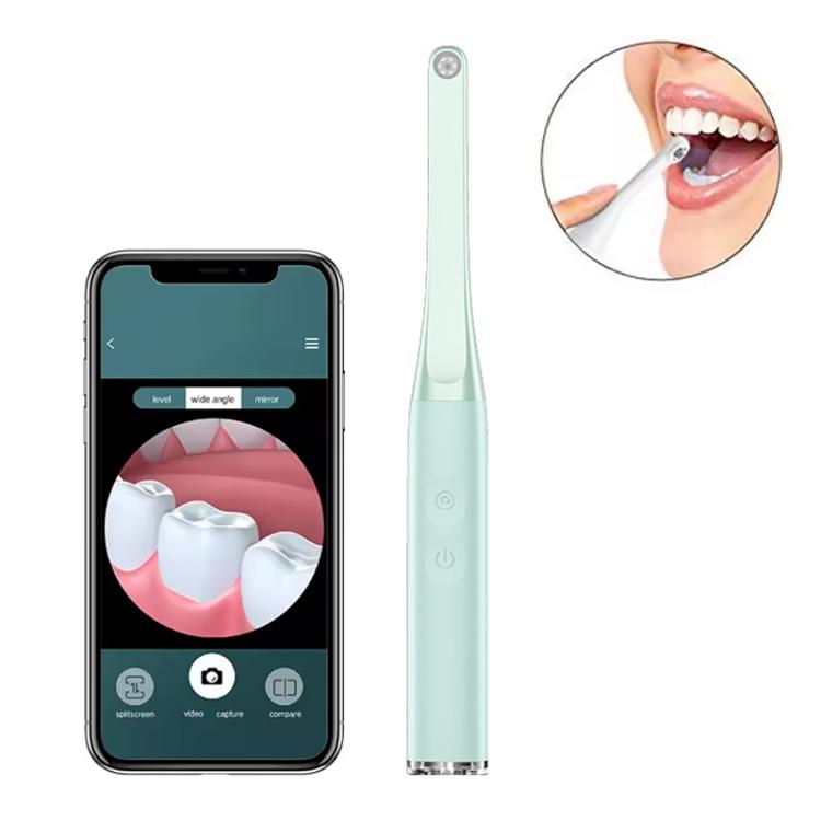 FY-B800 Visual Oral Observation Instrument Wireless WiFi HD Oral Endoscope(Green) by bashfashion
