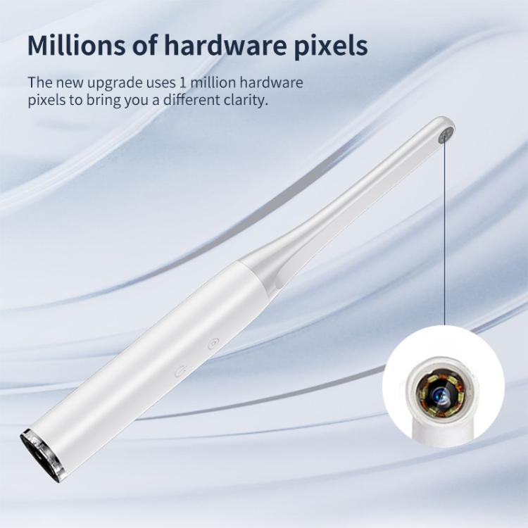 FY-B800 Visual Oral Observation Instrument Wireless WiFi HD Oral Endoscope(Black) by bashfashion