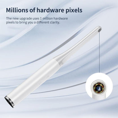 FY-B800 Visual Oral Observation Instrument Wireless WiFi HD Oral Endoscope(White) by bashfashion