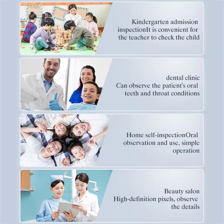 FY-B800 Visual Oral Observation Instrument Wireless WiFi HD Oral Endoscope(Green) by bashfashion