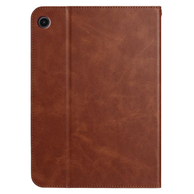 For Samsung Galaxy Tab A11+ / A9+ Multifunctional Wristband Leather Tablet Case(Brown) by bashfashion