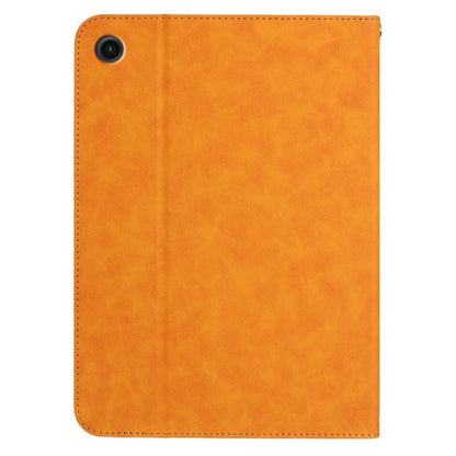 For Samsung Galaxy Tab A11+ / A9+ Multifunctional Wristband Leather Tablet Case(Yellow) by bashfashion
