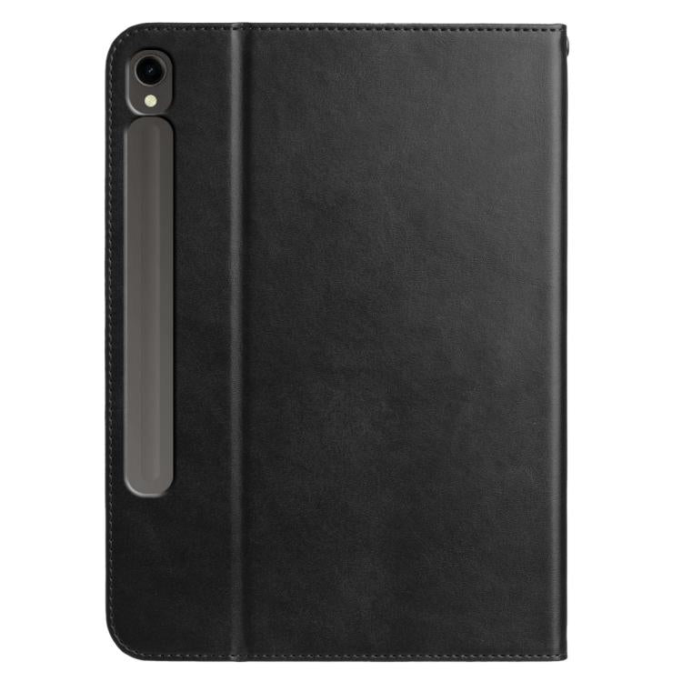 For Samsung Galaxy Tab S10 / S10 FE Multifunctional Wristband Leather Tablet Case(Black) by bashfashion