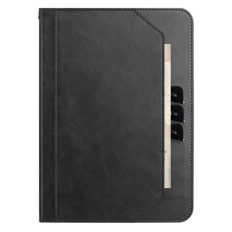 For Samsung Galaxy Tab S10+ / S9+ Multifunctional Wristband Leather Tablet Case(Black) by bashfashion