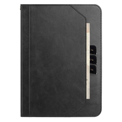 For Samsung Galaxy Tab S10+ / S9+ Multifunctional Wristband Leather Tablet Case(Black) by bashfashion