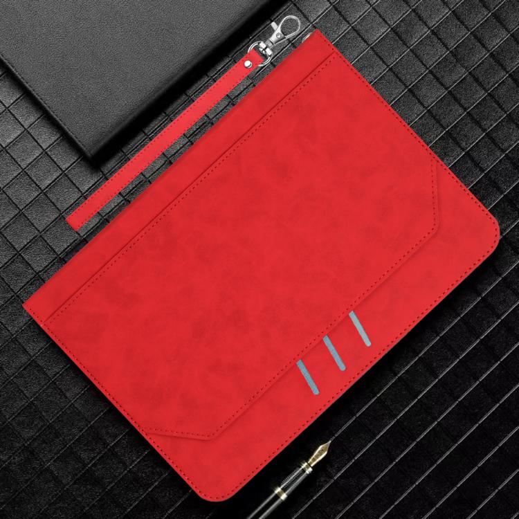 For Samsung Galaxy Tab S10+ / S9+ Multifunctional Wristband Leather Tablet Case(Red) by bashfashion