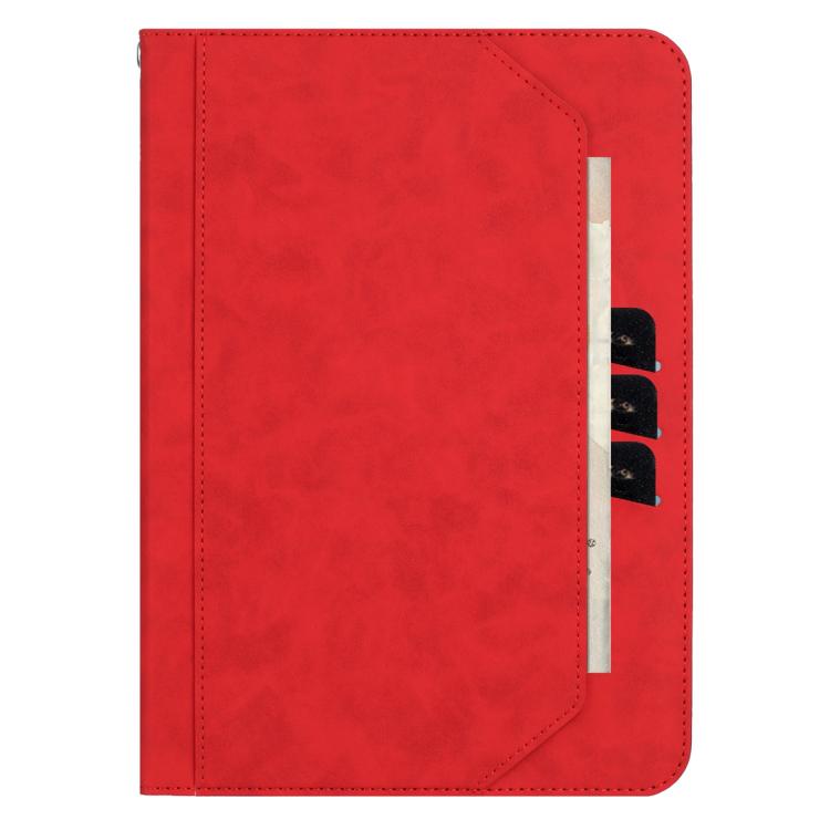 For Samsung Galaxy Tab Active5 2024 Multifunctional Wristband Leather Tablet Case(Red) by bashfashion