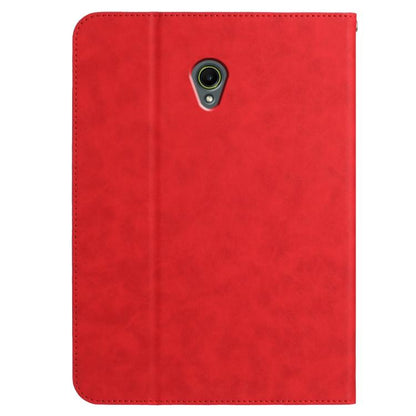 For Samsung Galaxy Tab Active5 2024 Multifunctional Wristband Leather Tablet Case(Red) by bashfashion