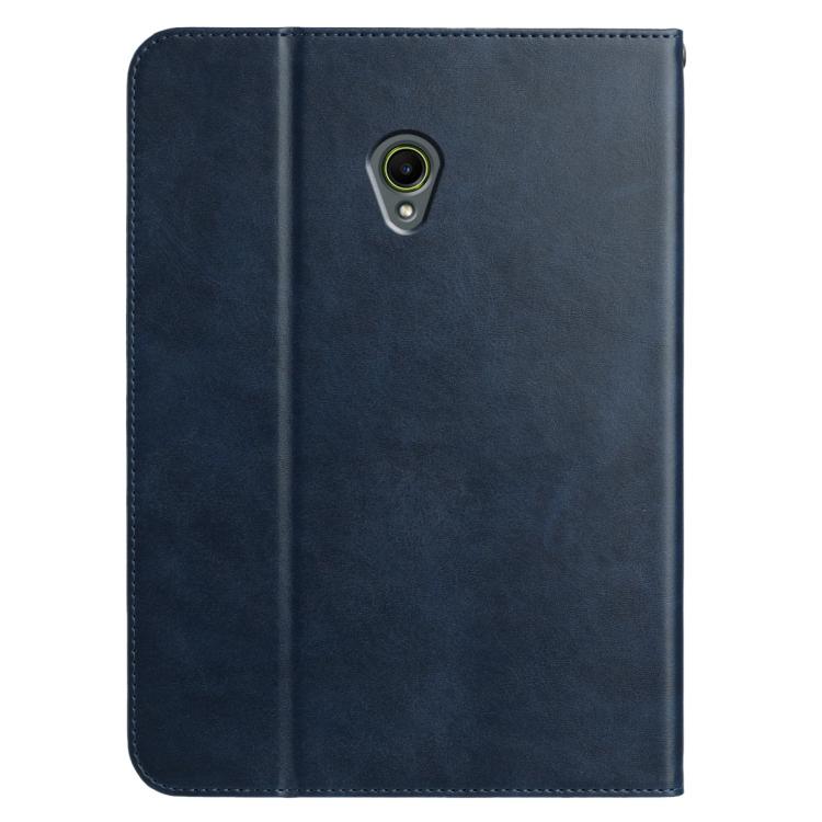 For Samsung Galaxy Tab Active5 2024 Multifunctional Wristband Leather Tablet Case(Dark Blue) by bashfashion