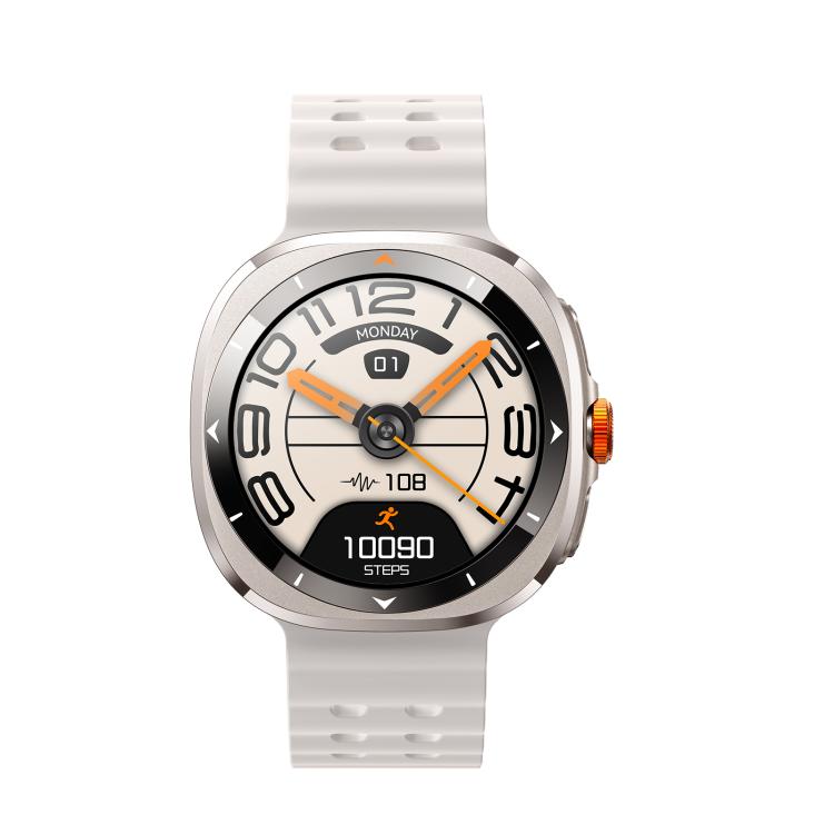 JOYROOM Venture Series JR-FV2 Smart Watch, Support Bluetooth Call / Sleep / Blood Oxygen / Heart Rate / Blood Pressure Health Monitor(White) by JOYROOM