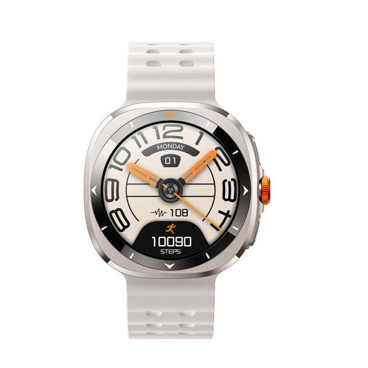 JOYROOM Venture Series JR-FV2 Smart Watch, Support Bluetooth Call / Sleep / Blood Oxygen / Heart Rate / Blood Pressure Health Monitor(White) by JOYROOM