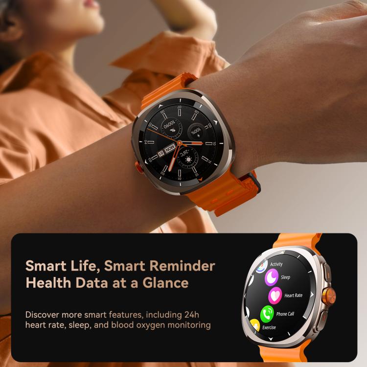 JOYROOM Venture Series JR-FV2 Smart Watch, Support Bluetooth Call / Sleep / Blood Oxygen / Heart Rate / Blood Pressure Health Monitor(Orange) by JOYROOM