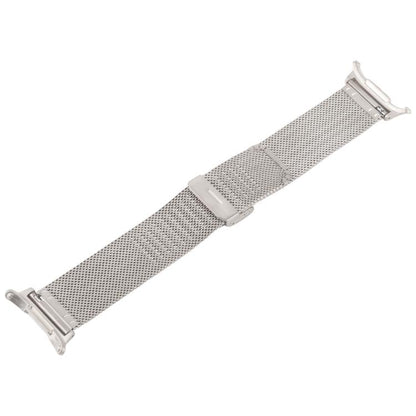 For Samsung Galaxy Watch Ultra 47mm / Ultra 2025 Integrated Buckle Embossed Milanese Metal Watch Band(Starlight) by bashfashion