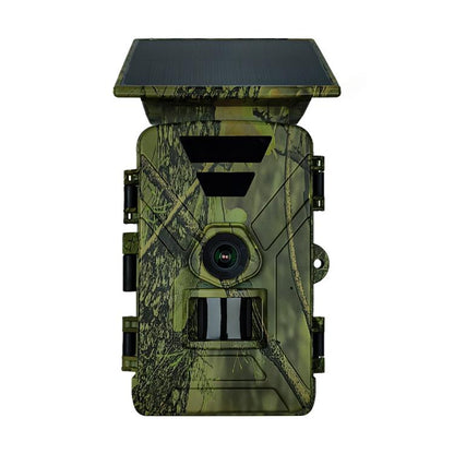 PR903G EU Version 5K HD Night Vision Infrared Hunting Camera with Solar Panel(Camouflage) by bashfashion