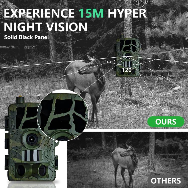 PR804G 4G EU Version 1080P HD Night Vision Infrared Hunting Camera by bashfashion