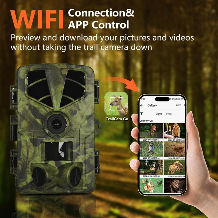PR906W WiFi Version 5K HD Night vision Infrared Hunting Camera by bashfashion