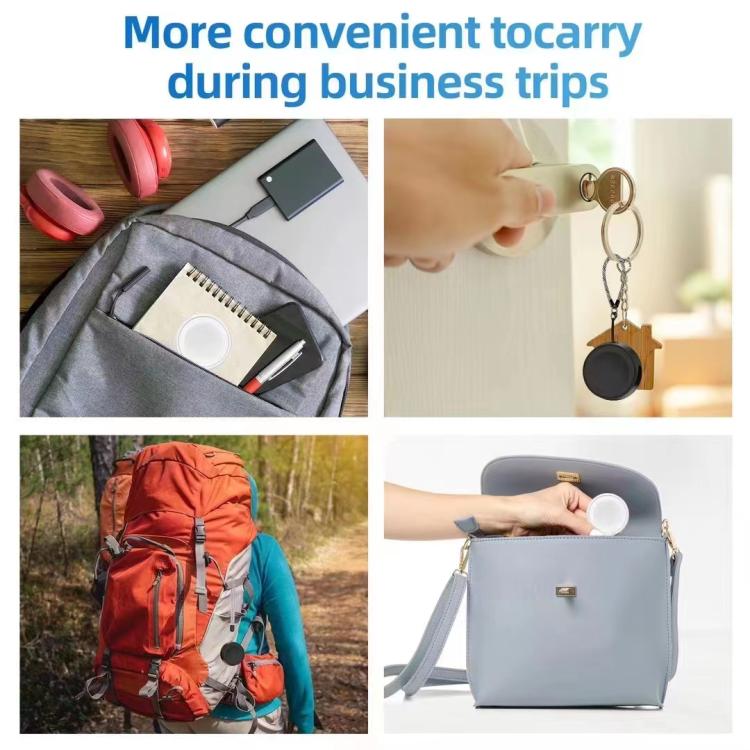 For Samsung Galaxy Watch8/Ultra 2025/7/6/5 xDfind Portable Smart Watch Magnetic Wireless Charger, Length: 1m(Black) by xDfind