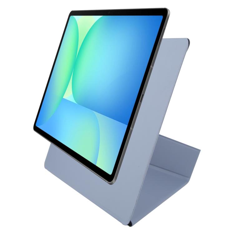 For Samsung Galaxy Tab S8+ / S7+ Fixed Buckle Magnetic Deformation Leather Tablet Case(Lavender Purple) by bashfashion