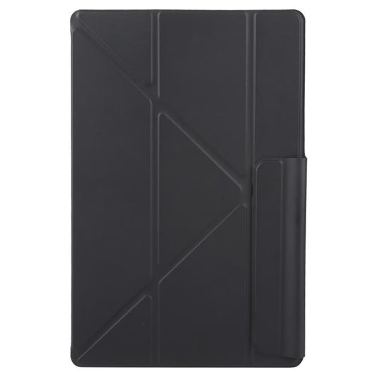 For Samsung Galaxy Tab S8 / S7 Fixed Buckle Magnetic Deformation Leather Tablet Case(Black) by bashfashion