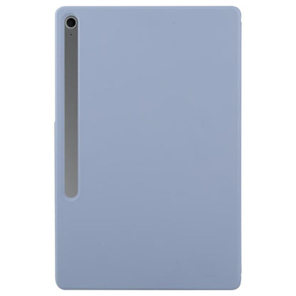 For Samsung Galaxy Tab S8 / S7 Fixed Buckle Magnetic Deformation Leather Tablet Case(Lavender Purple) by bashfashion