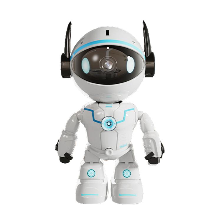 ESCAM PT205 5G WiFi Smart Robot Wireless AI Automatic Tracking Camera, Two Way Audio / Night Nersion, Plug:US Plug(White) by ESCAM