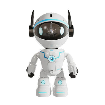 ESCAM PT205 5G WiFi Smart Robot Wireless AI Automatic Tracking Camera, Two Way Audio / Night Nersion, Plug:AU Plug(White) by ESCAM