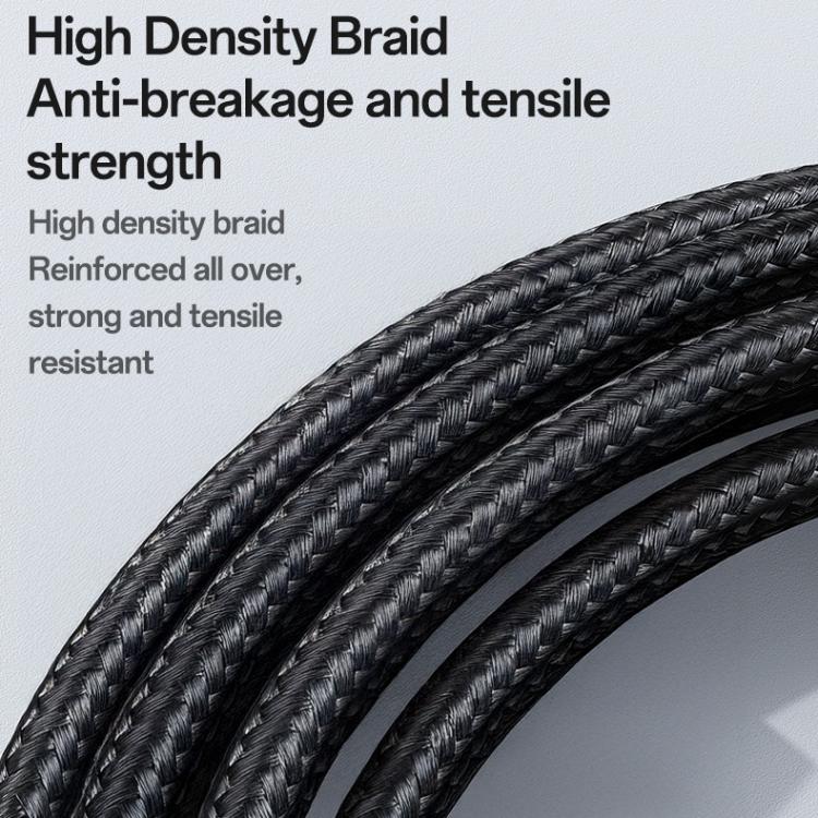 Yesido CA136L 27W USB-C / Type-C to 8 Pin & iWatch 2 in 1 Charging Cable, Length:1.2m(Black) by Yesido