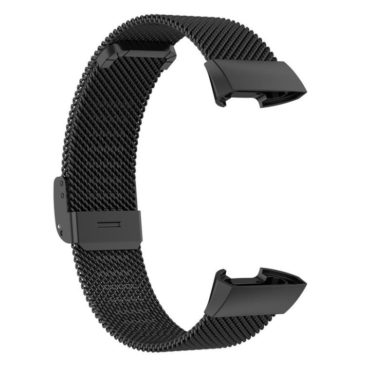 For Fitbit Charge 4 / 3 xDfind Milanese Metal Buckle Watch Band(Black) by xDfind
