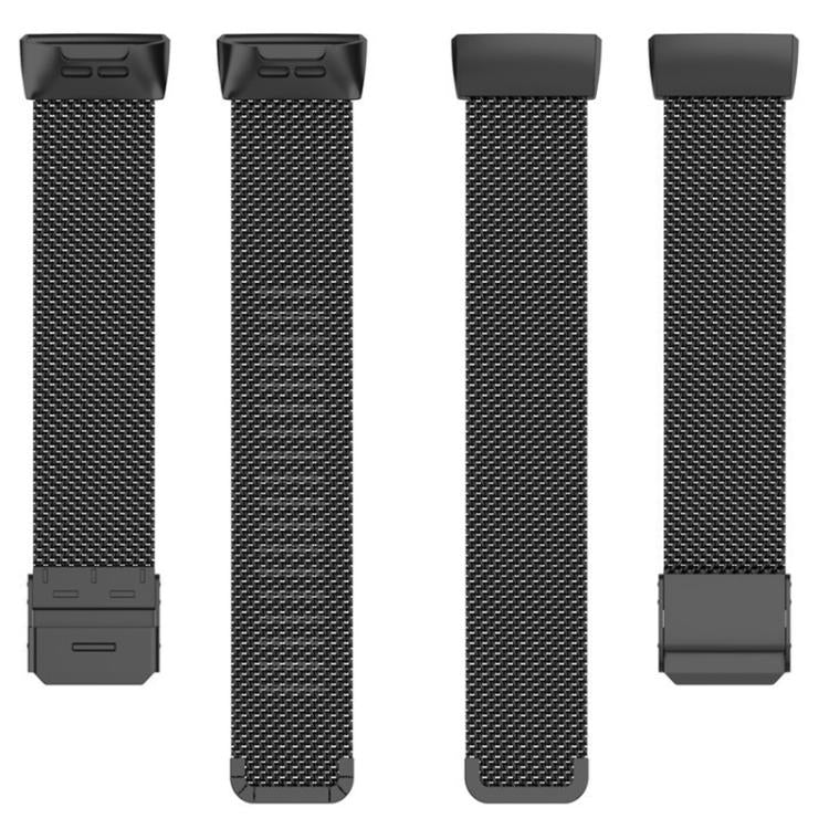 For Fitbit Charge 4 / 3 xDfind Milanese Metal Buckle Watch Band(Black) by xDfind
