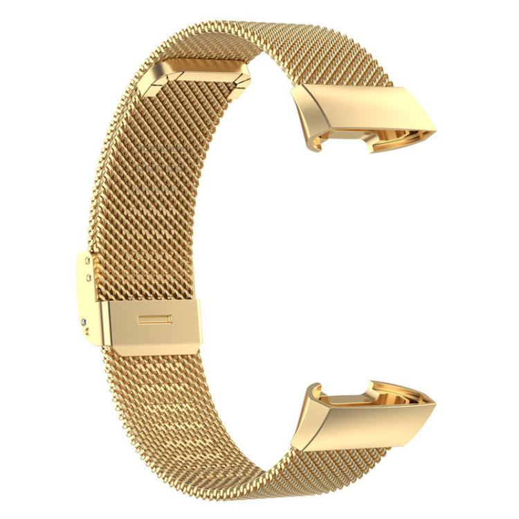 For Fitbit Charge 4 / 3 xDfind Milanese Metal Buckle Watch Band(Gold) by xDfind
