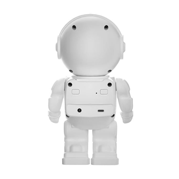 Astronaut Starry Projection Lamp Remote Control Laser Light, Style:Basic Version(White) by bashfashion