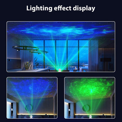 Astronaut Starry Projection Lamp Remote Control Laser Light, Style:Basic Version(White) by bashfashion