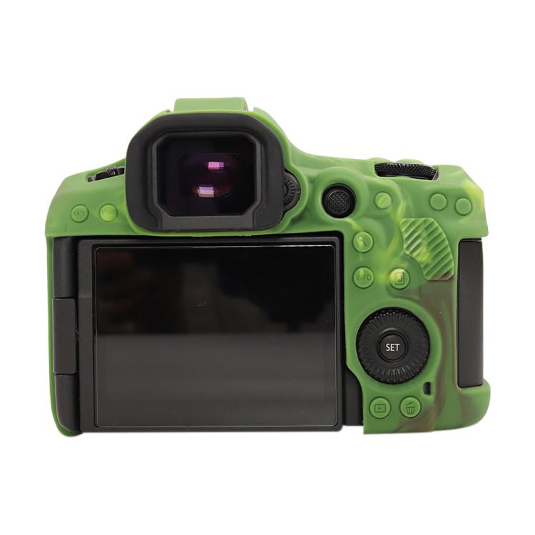 For Canon EOS R5 Mark II / R5II Glossy Soft Silicone Protective Case(Camouflage) by bashfashion