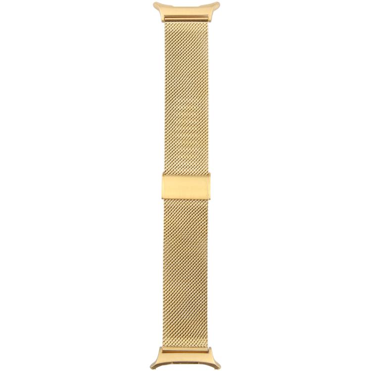 For Samsung Galaxy Watch Ultra 47mm / Ultra 2025 Milanese Integrated Buckle Metal Watch Band(Gold) by bashfashion